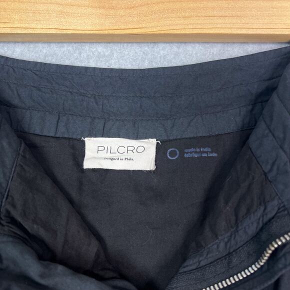 Anthropologie Pilcro Size 0 Black Parachute Mini Skirt - Picture 7 of 8